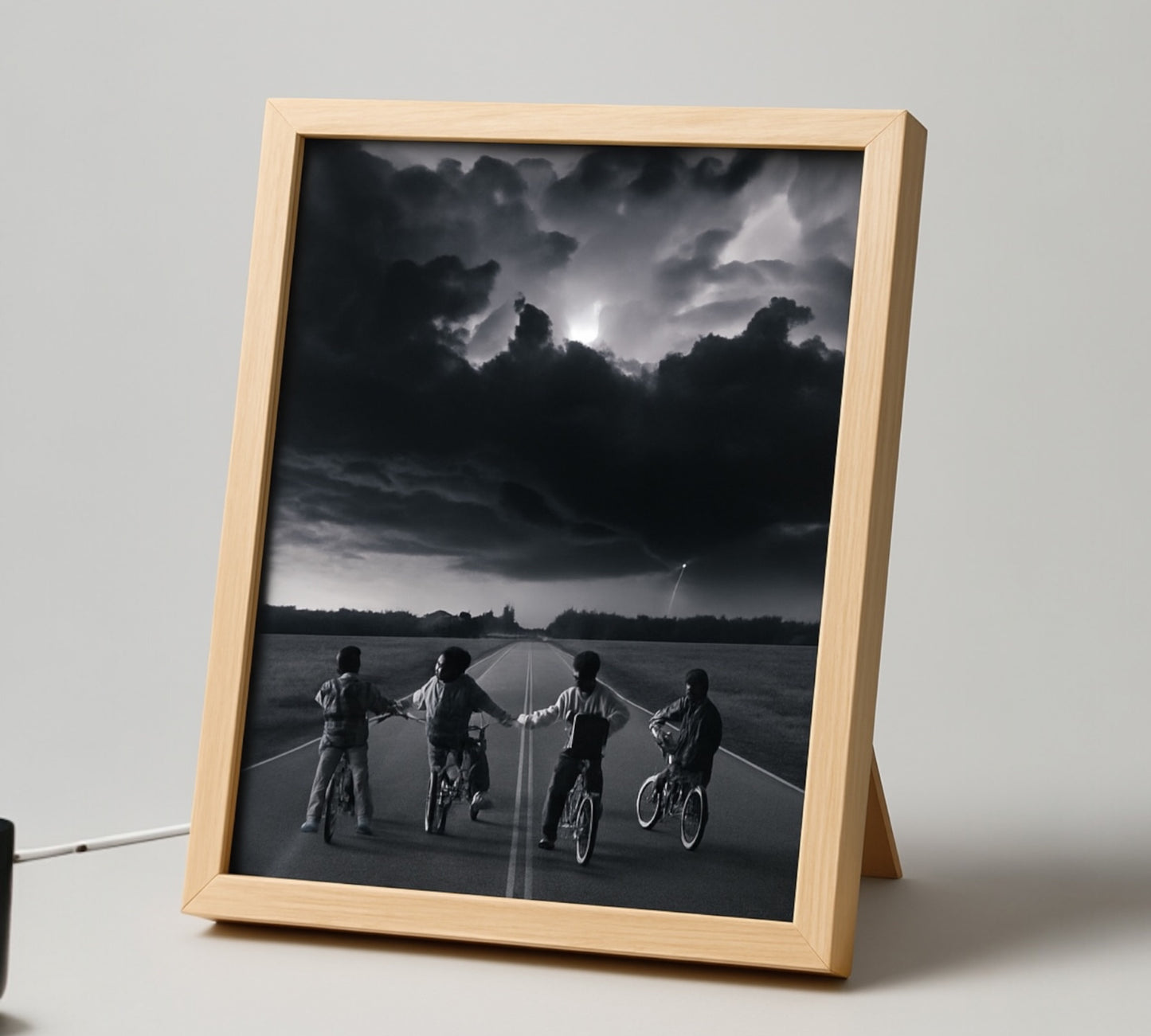 Stranger Art LED Frame